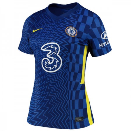Billiga Fotbollströjor Chelsea Dam Hemma tröja 2021/22 Kortärmad